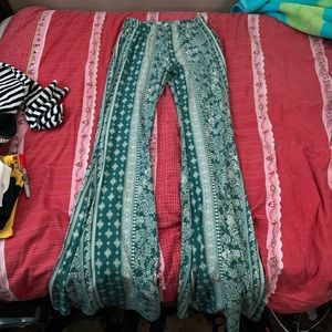 Boho flare pants